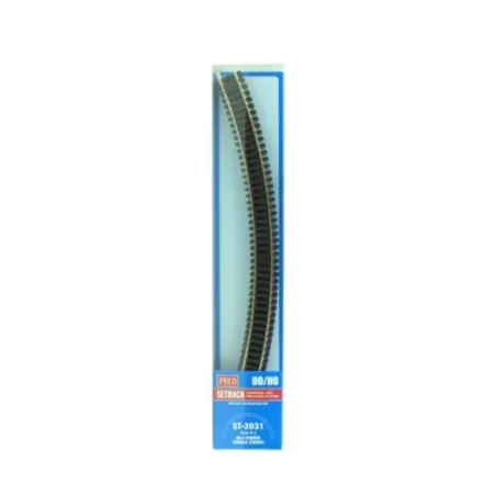 Peco No.3 Radius Double Curve, 505mm (19⅞in) radius OO/HO Gauge ST-2031