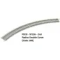 Peco No.2 Radius Double Curve, 438mm (17¼in) radius OO/HO Gauge ST-226