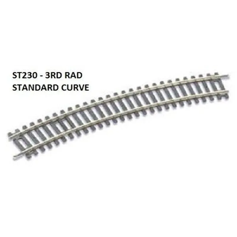Peco Products ST-230 Setrack No.3 radius standard curve