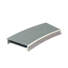 Peco Products ST-293 Setrack curved platform (Stone)