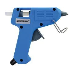 silverline tool hobby mini glue gun 230v 15w 100012