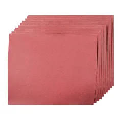 Silverline 180 grit Aluminium Oxide Hand Sheets 10pk 180 grit sand paper 372349