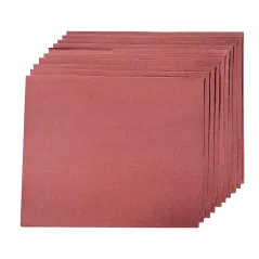 Silverline 240 grit Aluminium Oxide Hand Sheets 10pk 