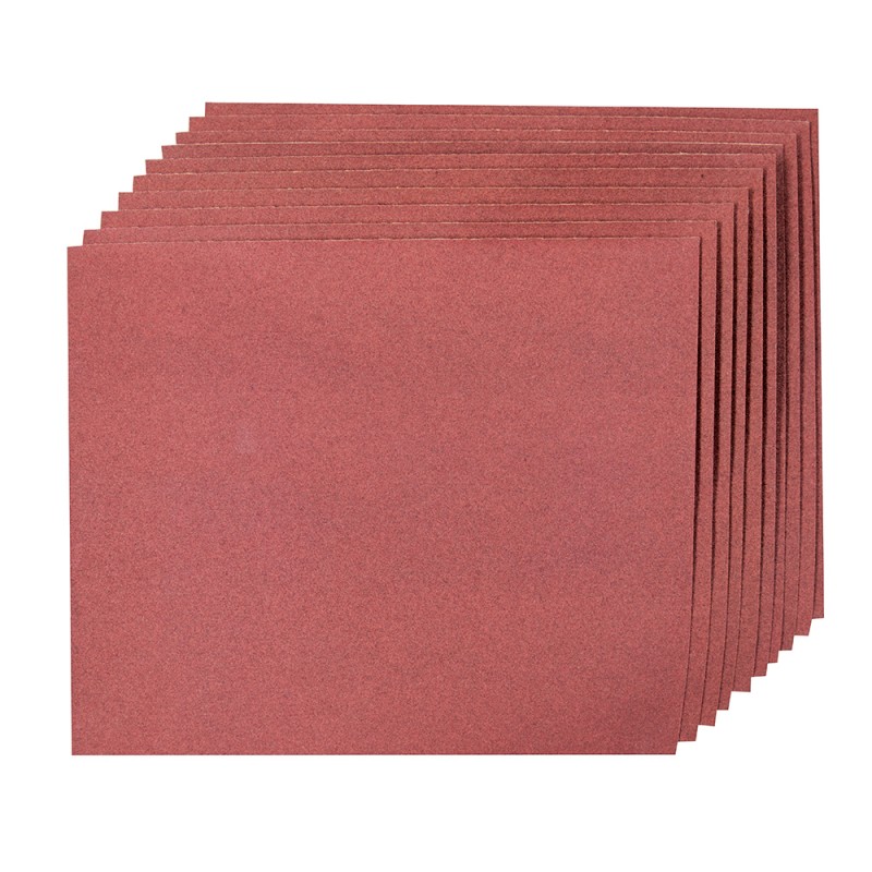 Silverline 150 grit Aluminium Oxide Hand Sheets 10pk 150 grit sand paper 856589