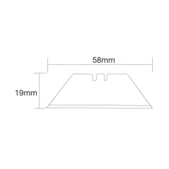 Silverline Stearated Aluminium Oxide Roll 5m 400 grit 5 meter roll 993057