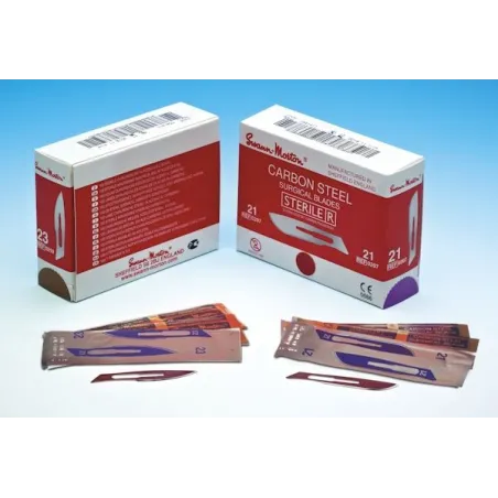 Swann- Morton Carbon Steel Surgical Scalpel Blade No.26 x100