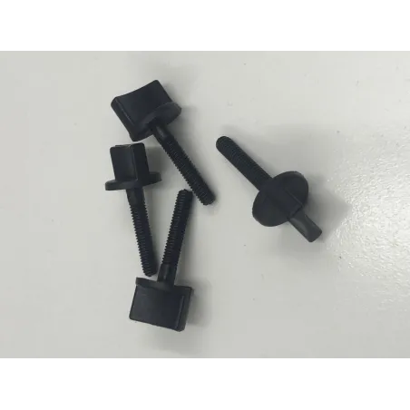 L20xD4 mm Hand Driven Plastic Screws X 4
