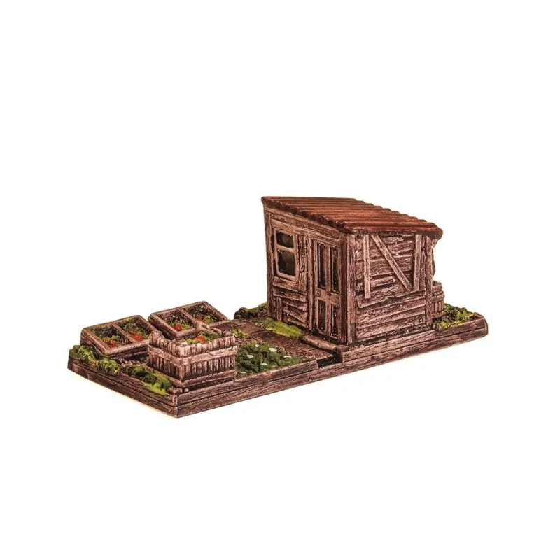 HARBURN HOBBIES Allotment Section With Shed, Cold Frames & Sundries NEW OO Gauge CG252