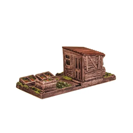 HARBURN HOBBIES Allotment Section With Shed, Cold Frames & Sundries NEW OO Gauge CG252