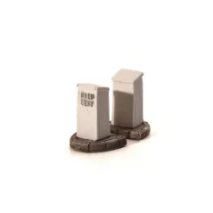 HARBURN HOBBIES 1960s Traffic Island 'Keep Left' OO Gauge SS384