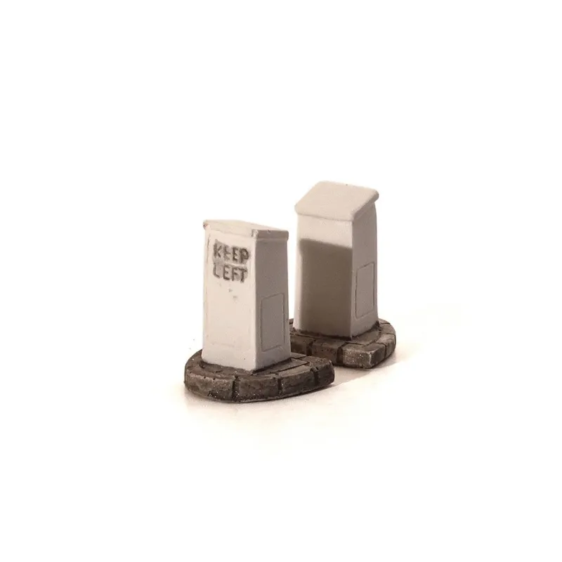HARBURN HOBBIES 1960s Traffic Island 'Keep Left' OO Gauge SS384