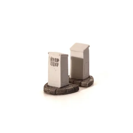 HARBURN HOBBIES 1960s Traffic Island 'Keep Left' OO Gauge SS384
