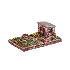 HARBURN HOBBIES Allottment With Shed N Gauge HN615