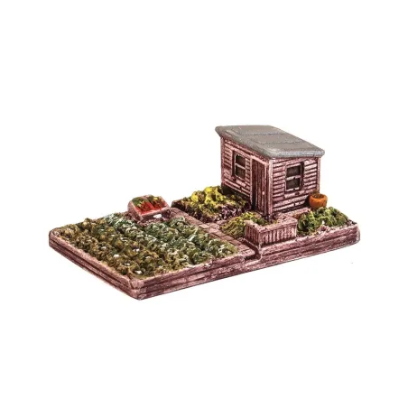 HARBURN HOBBIES Allottment With Shed N Gauge HN615