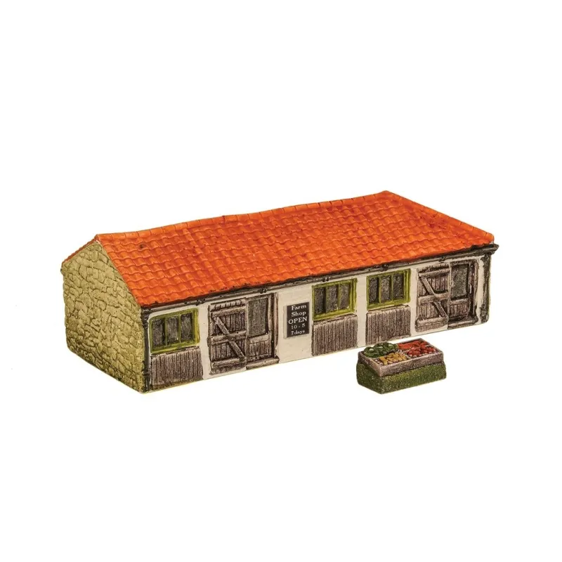 HARBURN HOBBIES Farm Shop with Fruit & Veg Stall OO Gauge CG237