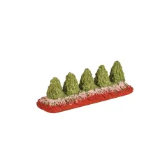 HARBURN HOBBIES Flower bed With 5 Miniture trees OO Gauge CG248