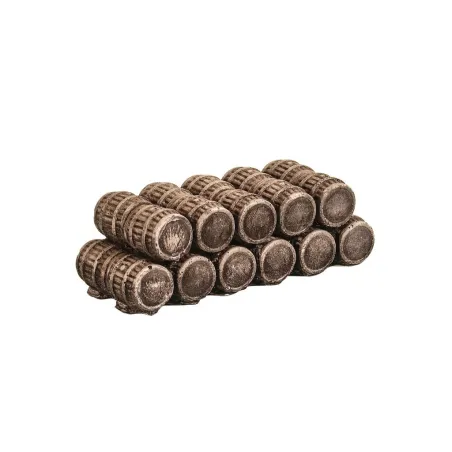 HARBURN HOBBIES Medium Barrels Stacked Double Row OO Gauge FL138