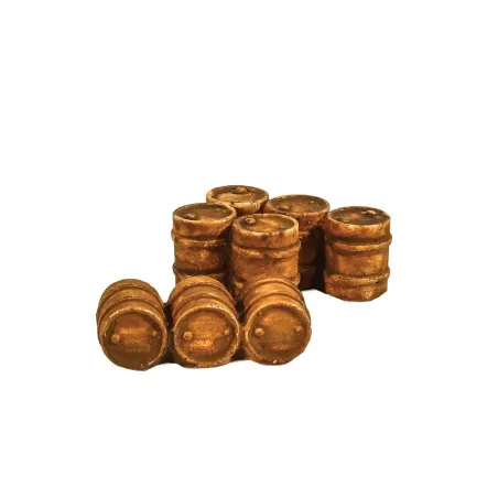 HARBURN HOBBIES Oil Drum Groups (3 & 5) Blue OO Gauge FL157