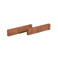 HARBURN HOBBIES High Brick Wall - Straight (205mm) OO Gauge SS300