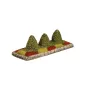HARBURN HOBBIES Flower Bed with 3 Trees OO Gauge SS320