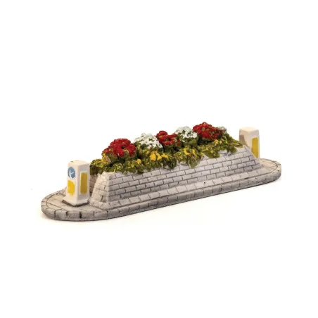 HARBURN HOBBIES Long Taffic Island with Flowering Shrubs OO Gauge SS383