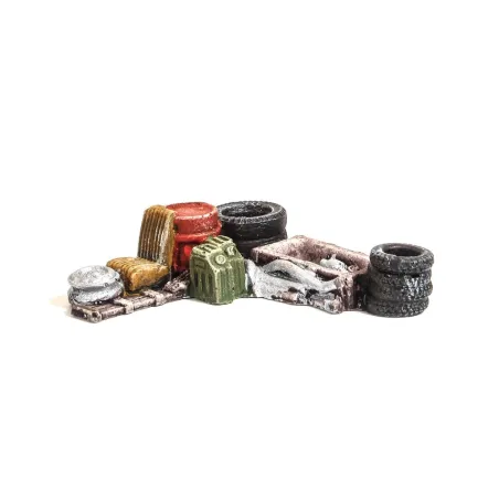 HARBURN HOBBIES Corner Creations Garage Detail OO Gauge SS394