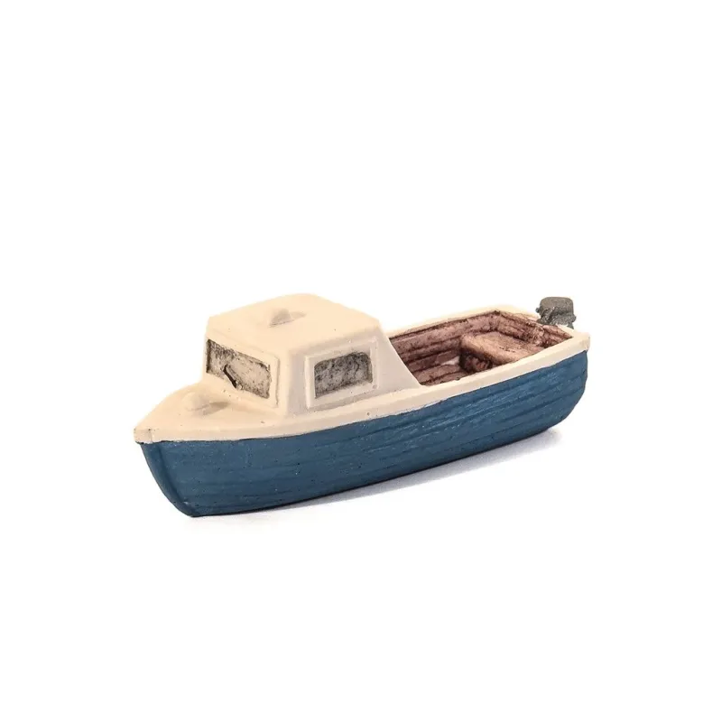 HARBURN HOBBIES Motorboat Blue OO Gauge QS403
