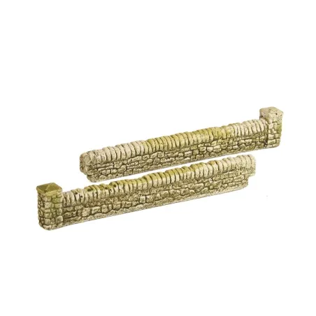 HARBURN HOBBIES N Dry Stone Wall Ends (2) N Gauge HN631