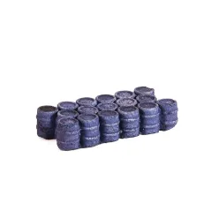 HARBURN HOBBIES Oil/Chemical Drums Grouped Blue N Gauge HN648