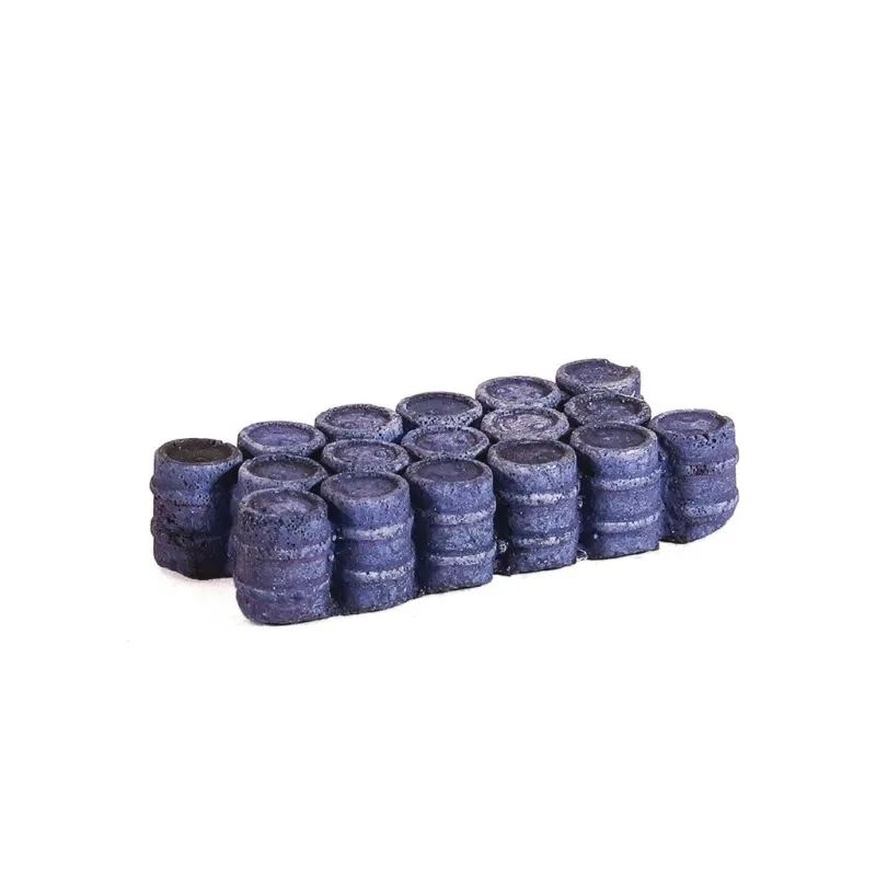 HARBURN HOBBIES Oil/Chemical Drums Grouped Blue N Gauge HN648