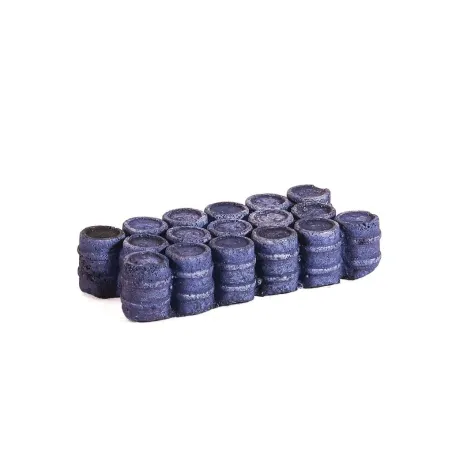 HARBURN HOBBIES Oil/Chemical Drums Grouped Blue N Gauge HN648