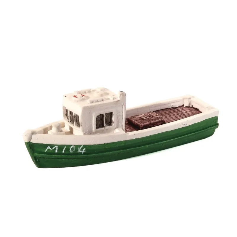 HARBURN HOBBIES Fishing Boat Green N Gauge HN652