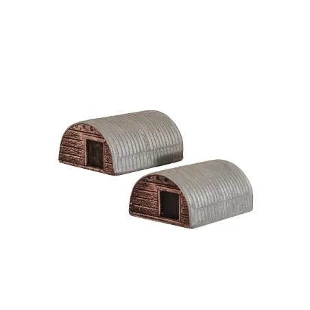 HARBURN HOBBIES Two Corrugated Animal Shelters OO Gauge CG230