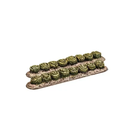 HARBURN HOBBIES Vegetable Rows - Green Cabbage OO Gauge CG280