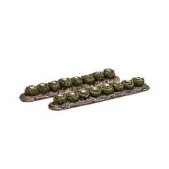 HARBURN HOBBIES Vegetable Rows - Cauliflower OO Gauge CG282