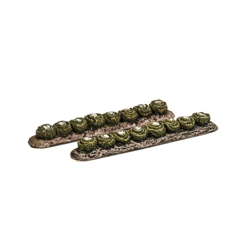 HARBURN HOBBIES Vegetable Rows - Cauliflower OO Gauge CG282