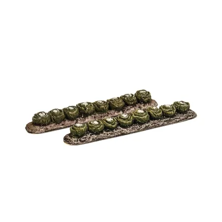 HARBURN HOBBIES Vegetable Rows - Cauliflower OO Gauge CG282