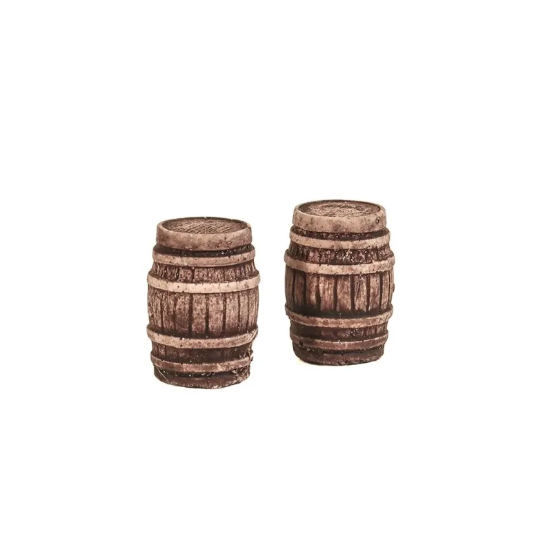 HARBURN HOBBIES Two large Oak Casks OO Gauge FL142