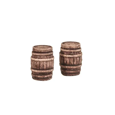 HARBURN HOBBIES Two large Oak Casks OO Gauge FL142