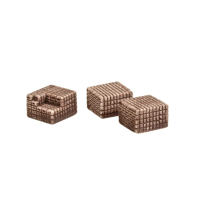 HARBURN HOBBIES Three Stacks of Red Bricks OO Gauge FL160