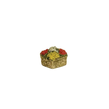 HARBURN HOBBIES Square Stone Tub with Flowering Plants OO Gauge SS323