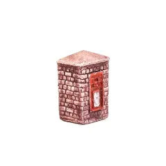 HARBURN HOBBIES Post Box in Brick Column (Discontinued) OO Gauge SS339