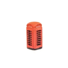 HARBURN HOBBIES Red Telephone Box (Tradititional Type) OO Gauge SS340