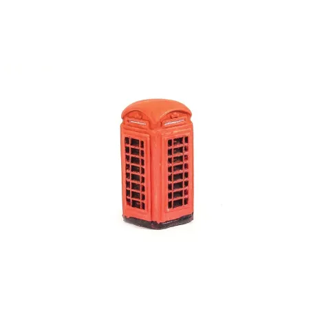 HARBURN HOBBIES Red Telephone Box (Tradititional Type) OO Gauge SS340