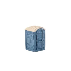 HARBURN HOBBIES Portable Loo Blue OO Gauge SS355