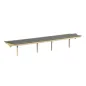 RATIO 225 Flat Roof Platform Canopy with Valencing