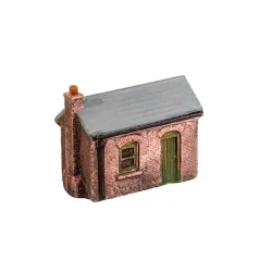 HARBURN HOBBIES Workmans Bothy Brick Built N Gauge HN635