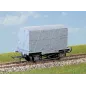 PARKSIDE BR Conflat A Container Wagon OO Gauge PC52