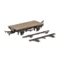 PARKSIDE BR / LMS 10ft Vacuum Clasp Brake Shoes OO Gauge PA16