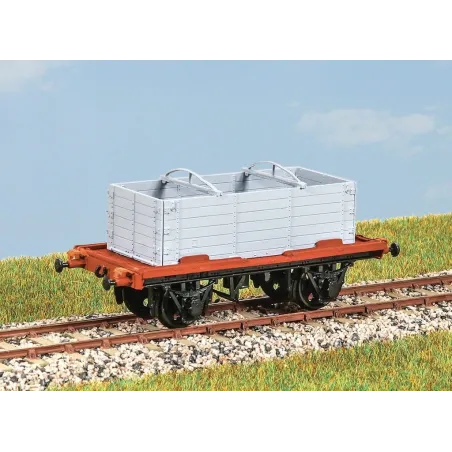 PARKSIDE LNER Conflat Container Wagon OO Gauge PC35